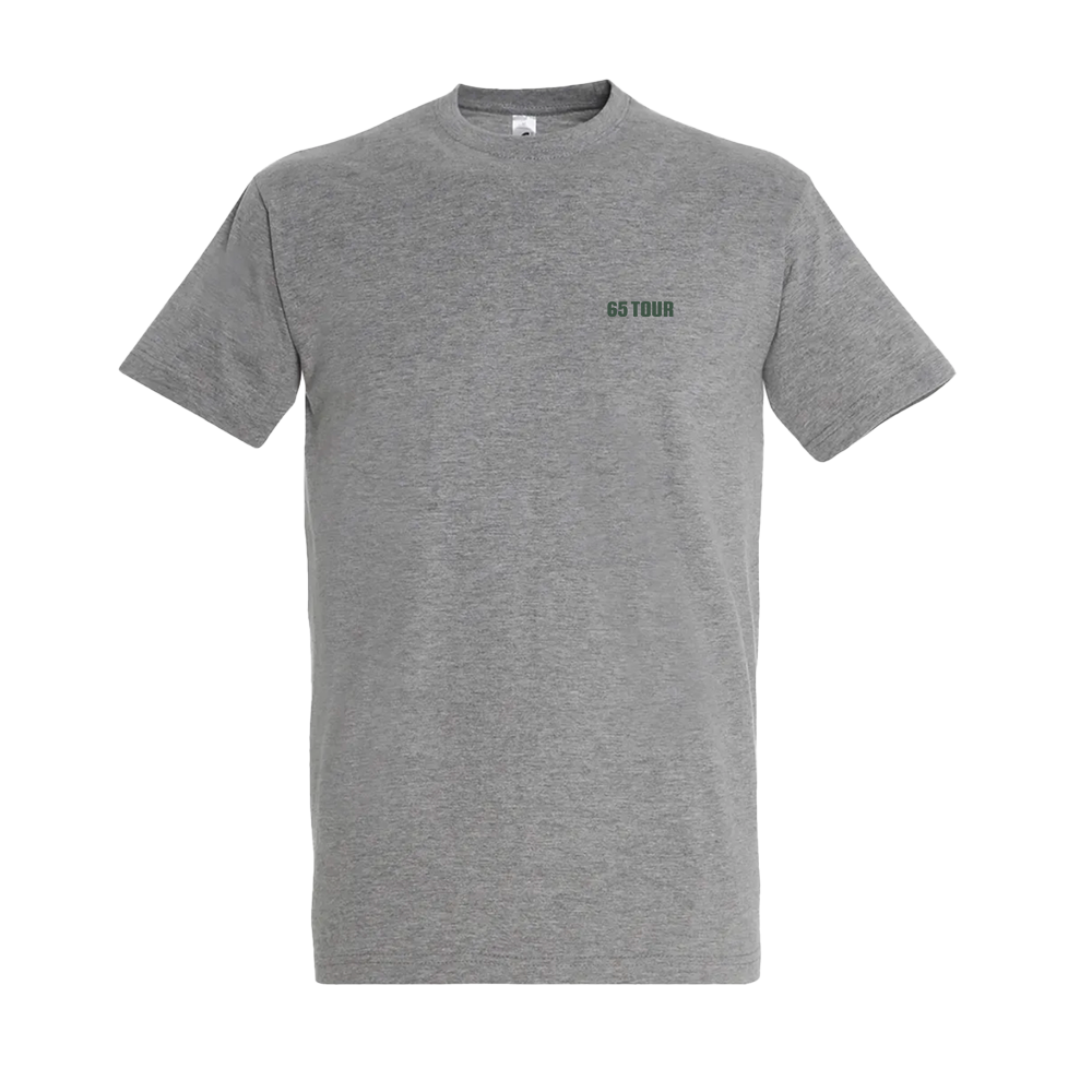 T-SHIRT GRIS CHINÉ TOUR