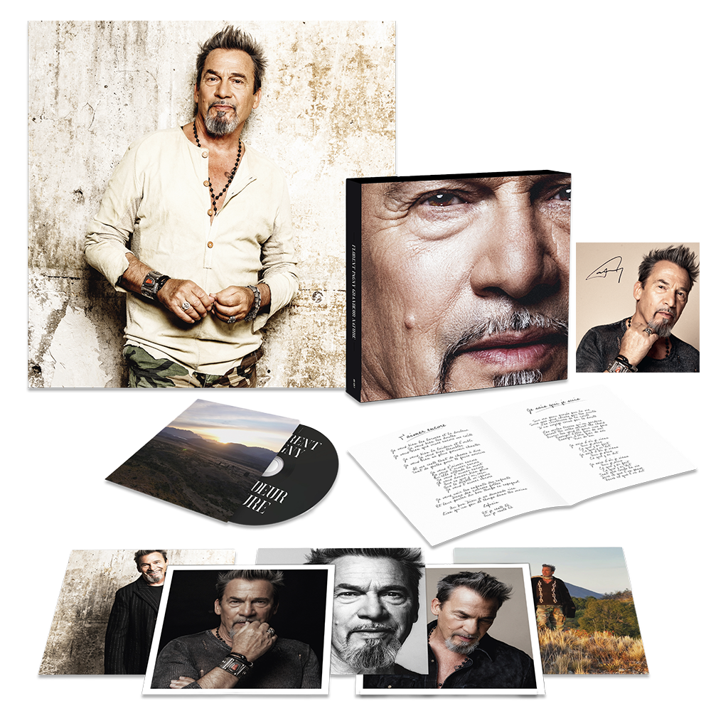 Pack Coffret CD - "Grandeur Nature" et carte signée imprimée